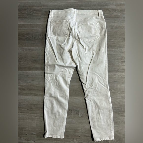 Loft Outlet White Skinny Ankle Jeans - Picture 4 of 4